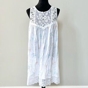 Vintage Christian Dior Floral Nightgown
